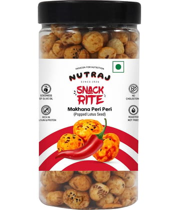 Nutraj Snackrite Roasted Makhana Peri Peri 70 g, Roasted Foxnut)