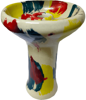 PUFF SMART American Phunnel Ceramic Chillum (Multicolor)
