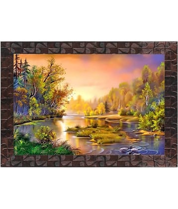 Indianara Landscape Painting With Frame