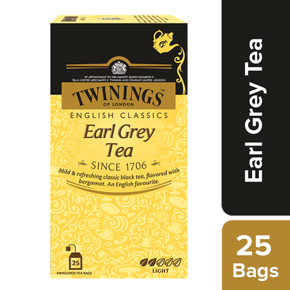 Twinings Earl Grey Tea, 50 g (25 Bags x 2 g each)
