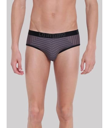 La Intimo Pack of 1 Polyester Briefs For Men's ( Light Grey )
