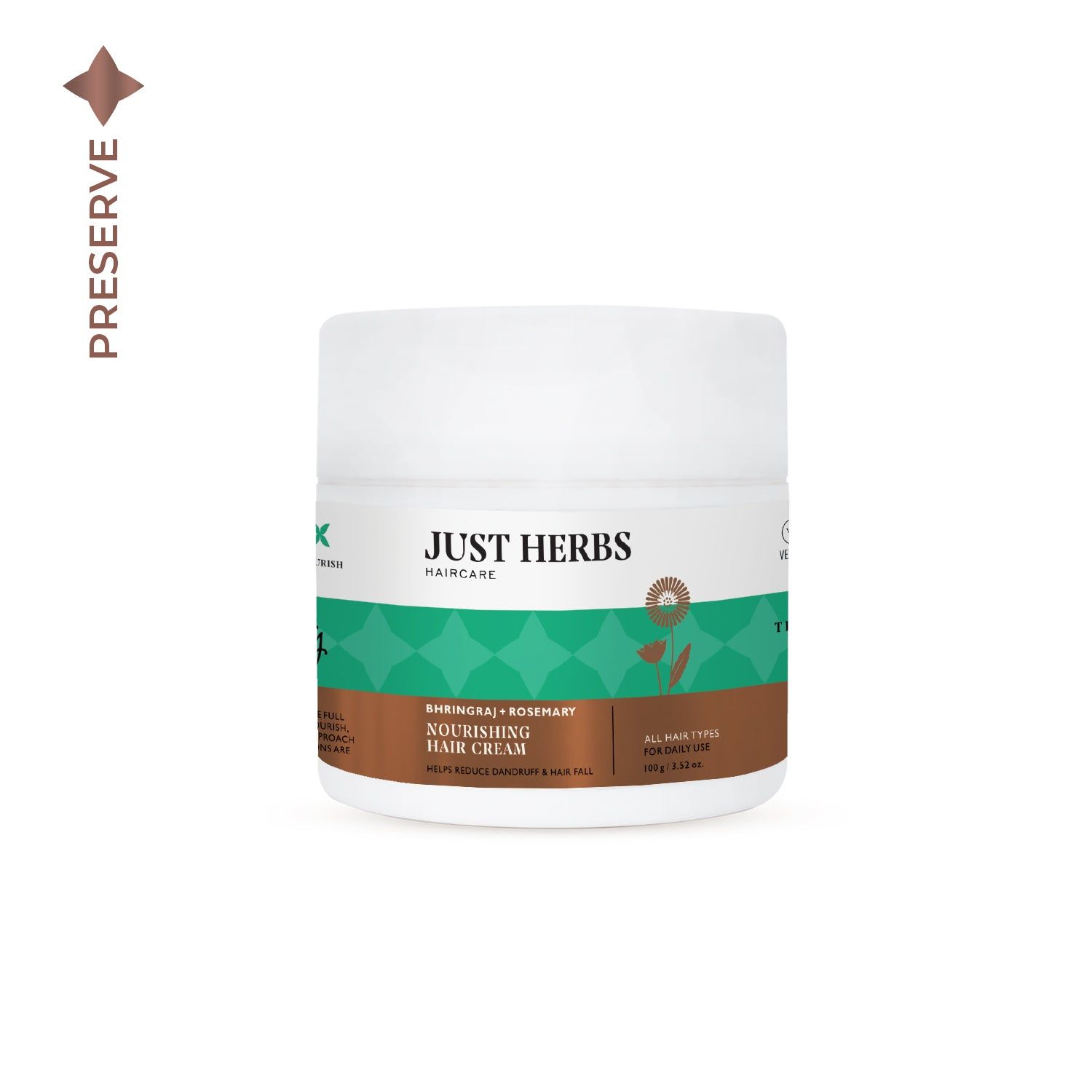 Nourishing Hair Cream with Bhringraj & Rosemary Nourishing Hair Cream with Bhringraj & Rosemary - 100 g