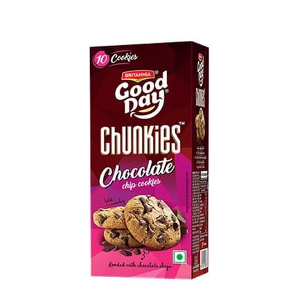 Britannia Good Day Chunkies Chocolate Chip Cookies 200 Gms