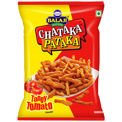 Balaji Namkeen - Chataka Pataka Tangy Tomato, 50 G Pouch
