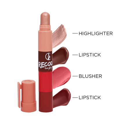 Recode Get Ready With Me 4 in 1 Makeup Stick - Everyday Makeup -6.4G