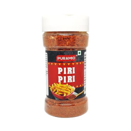Puramio Piri Piri (100% Natural & Natural Ingredients), 115 gm