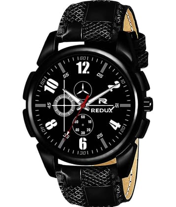 Redux RWS0375S Black Dial Leather Analog Men's Watch