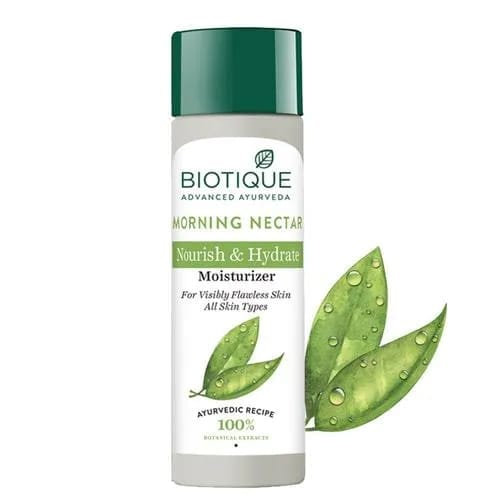 BIOTIQUE ADVANCED AYURVEDA MORNING NECTAR Nourish & Hydrate Moisturizer 190 ml
