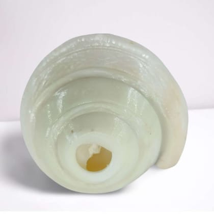 MAYAPURI Blowing Shankh/Puja Shankha or White Conch Shell (3.5/4 inches) MAYAPURI Blowing Shankh/Puja Shankha or White Conch Shell (3.5/4 inches)