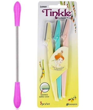 Lenon Beauty Tinkle Disposable Razor + Hair Remover Spring -Combo Pack of 2