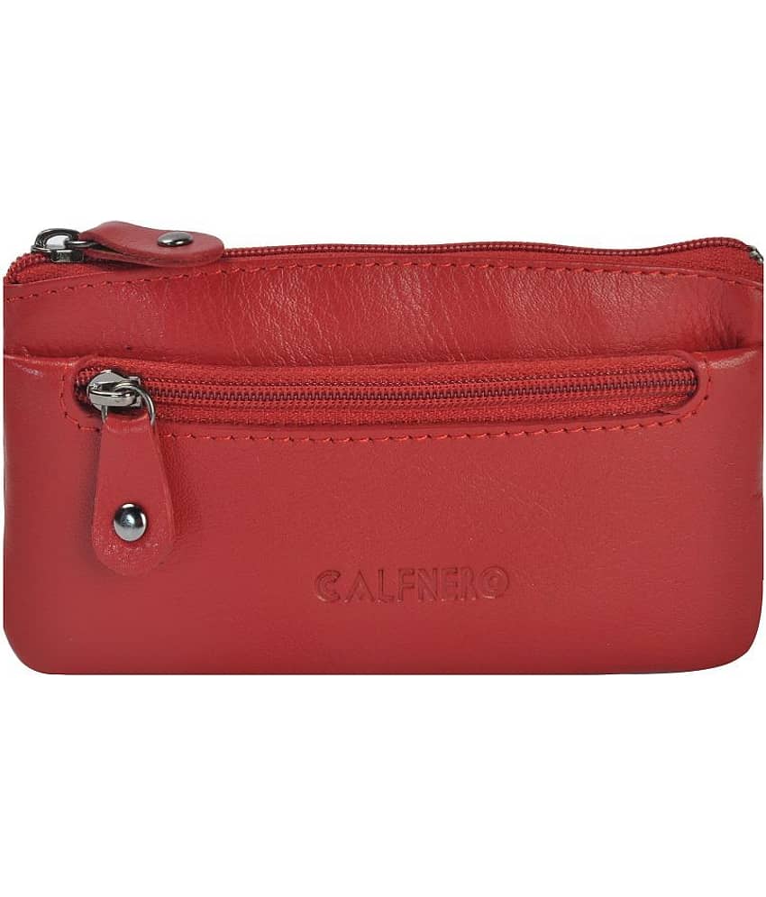 Calfnero Genuine Leather Key Case/Coin Wallet