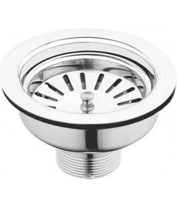 Strength- Stainless Steel Sink Waste Coupling (Premium Quality) - Set Of 1 Pcs