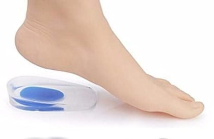 Ezyfit Gel Heel Cushion Insole Cups for Swelling, Pain Relief, Foot Care Support Cushion, Dry Hard Heels Repair for Men and Women