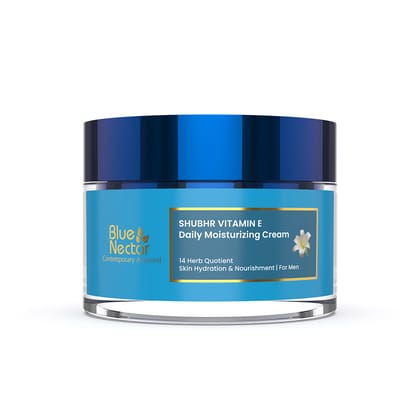 Shubhr Men’s Vitamin E Face Cream for Skin firming (14 Herbs, 50g)
