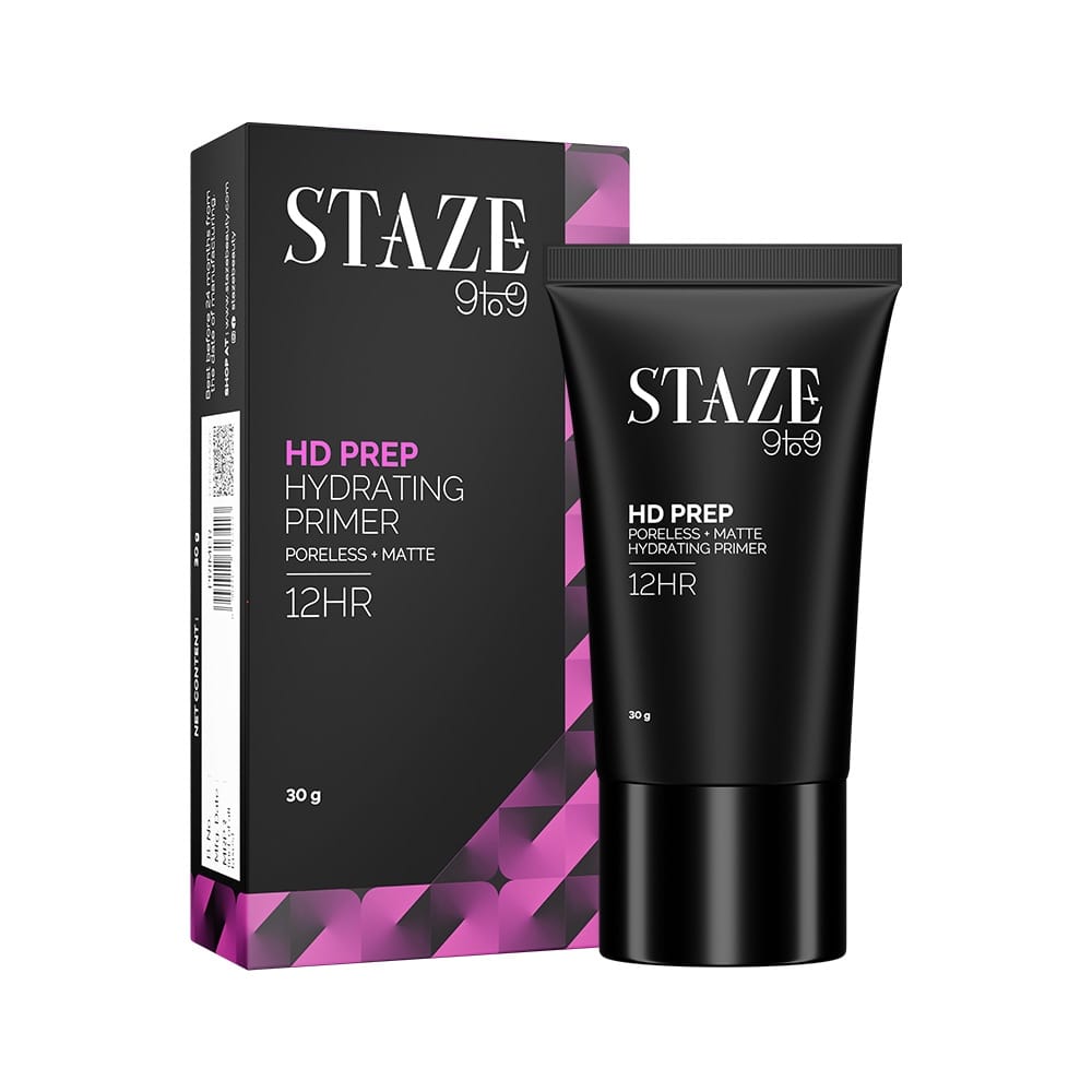Staze 9to9 HD Prep Hydrating Primer Poreless + Matte