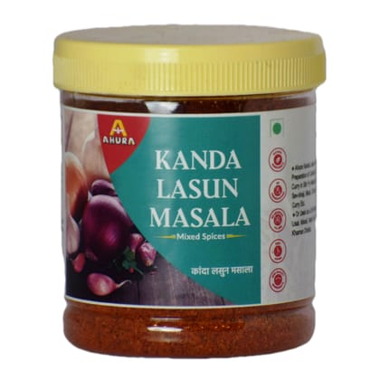 Kanda Lasun Masala-100 gm - Jar - Rs 60