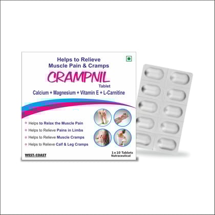 West-Coast  Crampnil - 1 x 10 tablets