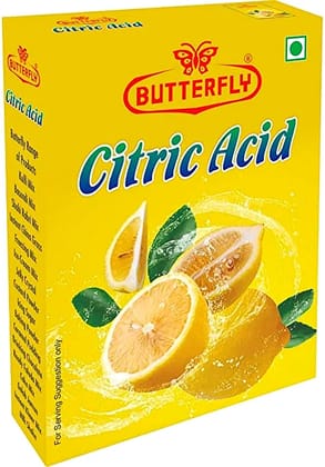 Butterfly Citric Acid (Size - Box Pack 25 g) by Butterfly Dessert Mixes and Bakery Needs.