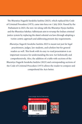 Bhartiya Nagarik Suraksha Sanhita 2023 With a Comparative Study of Bharatiya Nagarik Suraksha Sanhita 2023 & Code of Criminal Procedure 1973 Bhartiya Nagarik Suraksha Sanhita 2023 With a Comparative Study of Bharatiya Nagarik Suraksha Sanhita 2023 & Code of Criminal Procedure 1973