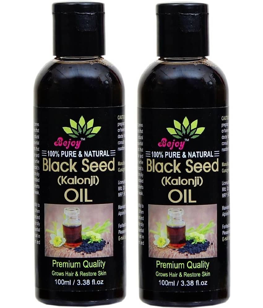 BEJOY 100% Pure Black Seed (Kalonji) Hair Oil 200 mL