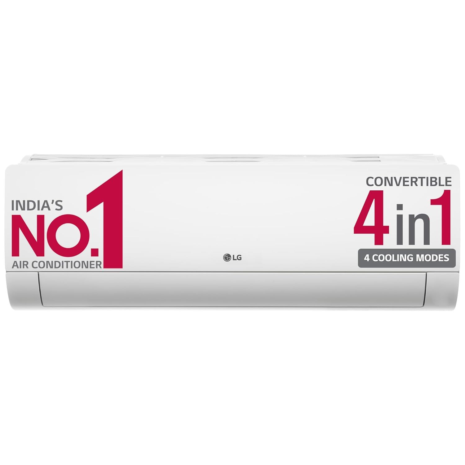 LG 1.5 Ton 2 Star DUAL Inverter Split AC (Copper, Convertible 4-in-1 Cooling, HD Filter, 2022 Model, PS-Q18ZNVE, White), Free 1 Year Extended warranty White