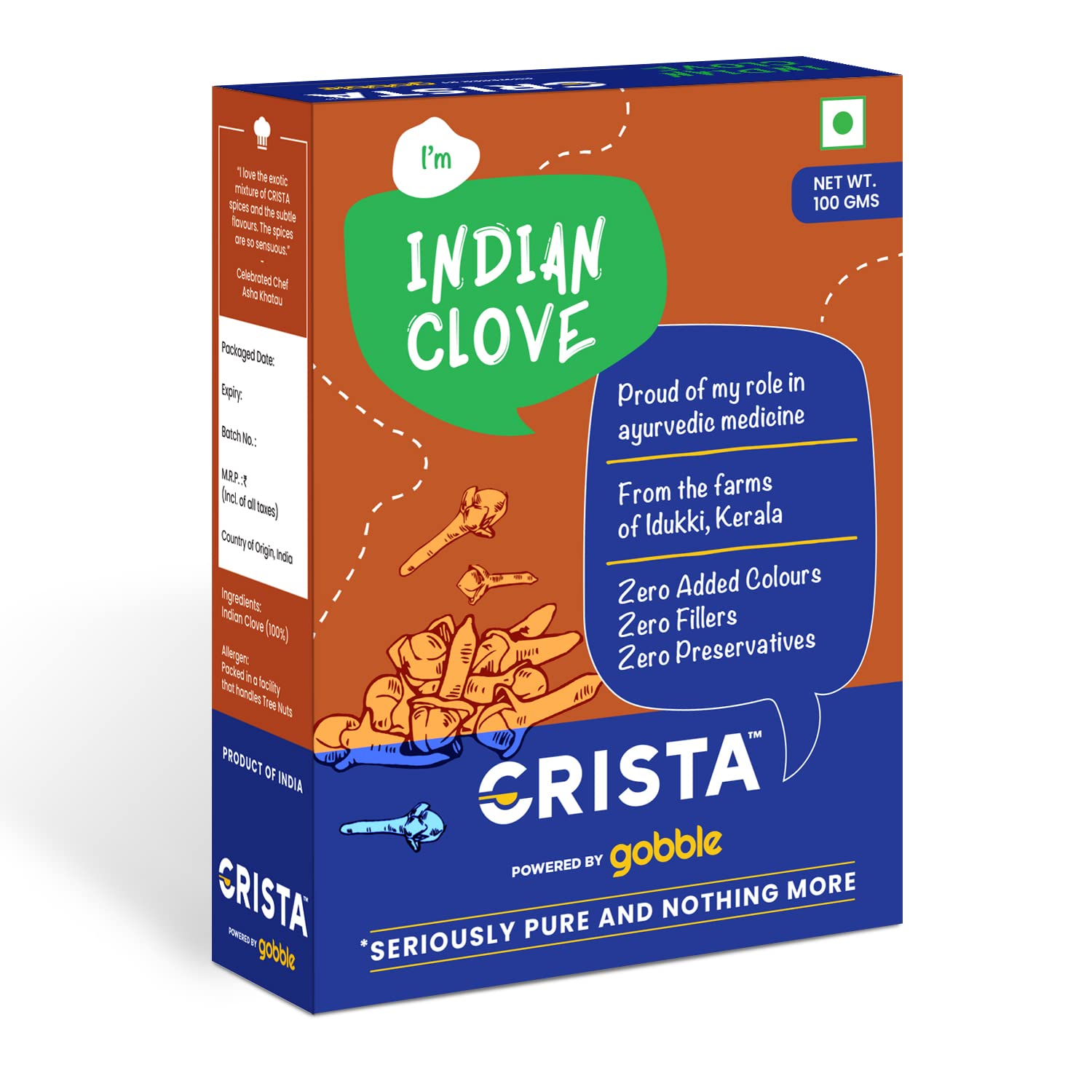 CRISTA Indian Clove, 100 gm