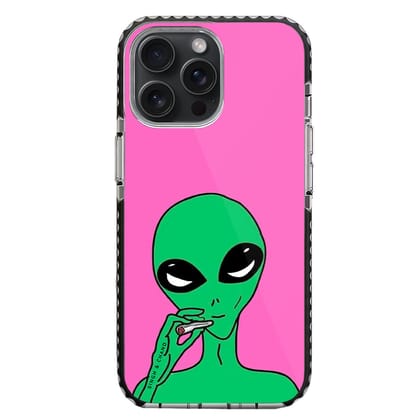 Funky Alien iPhone 15 Pro Stride Phone Case-Stride