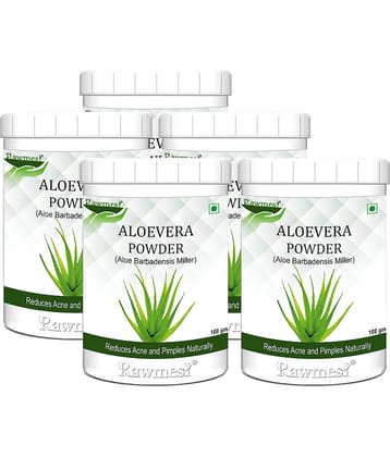 rawmest Aloevera Powder Hair Scalp Treatment 500 g Pack of 5