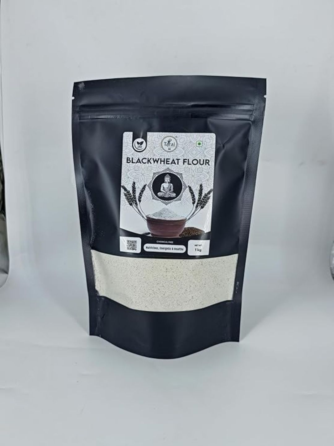 Tarai Hand Made chakki Black wheat Flour, 1000 gm