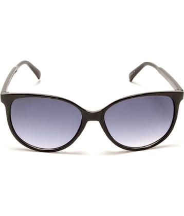 Roadies - Black Oval Sunglasses ( Pack of 1 )