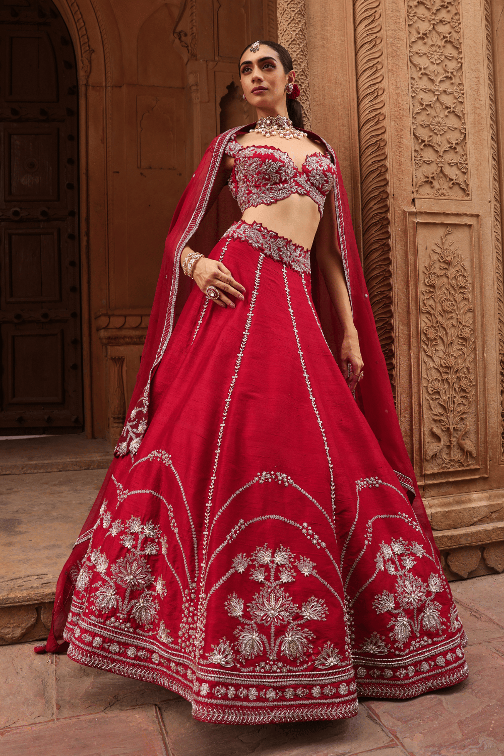 Adaah lehenga set-XS