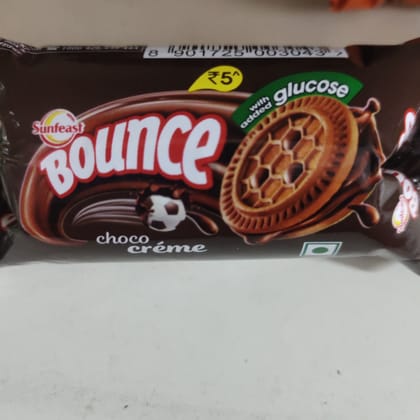 Sunfeast bounce choco cream 