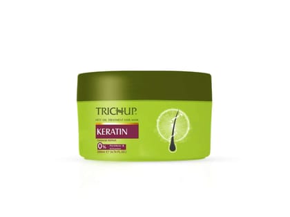 Trichup Keratin Hot Oil Treatment Hair Mask 200&nbsp;ml – Deep Repair, Frizz Control & Shine Treatment