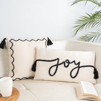 Artisanal Joy Cushion Covers - Set Of Two-16"x16" / 12"x20"