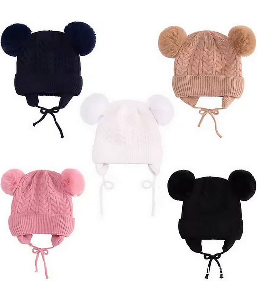 Infispace Pack of 1 Baby Boys Beanies ( Multi )