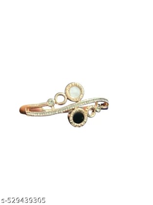 Graceful Rose Gold, Silver Bracelet & Bangles