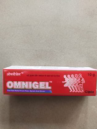 Omnigel For fast relief from pain, sprain and strain 