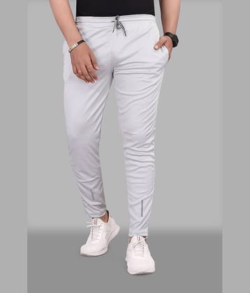 Gazal Fashions - Light Grey Polyester Men's Trackpants ( Pack of 1 )