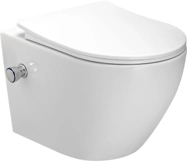 GADIS EWC Wall Hung with Inbuilt Jet & Jet Control Cock with Soft Close Seat Cover