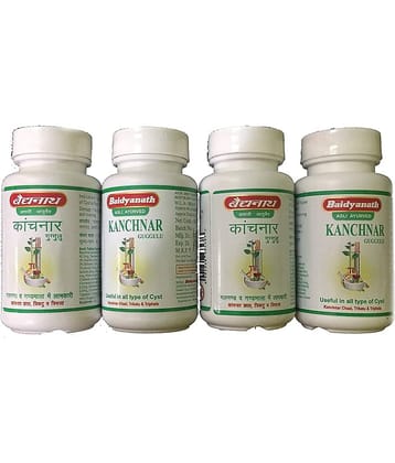 Baidyanath Kanchanar Guggulu 80 Tablets (Pack of 4)