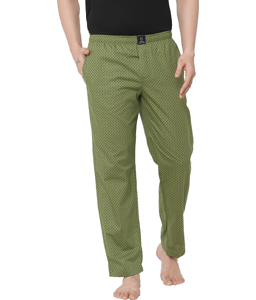 URBAN SCOTTISH Pack of 1 Pyjama For Men's ( Green )