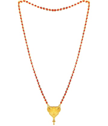 Shankhraj Mall Gold Plated Letest & Designer Mangalsutra For Women-100281