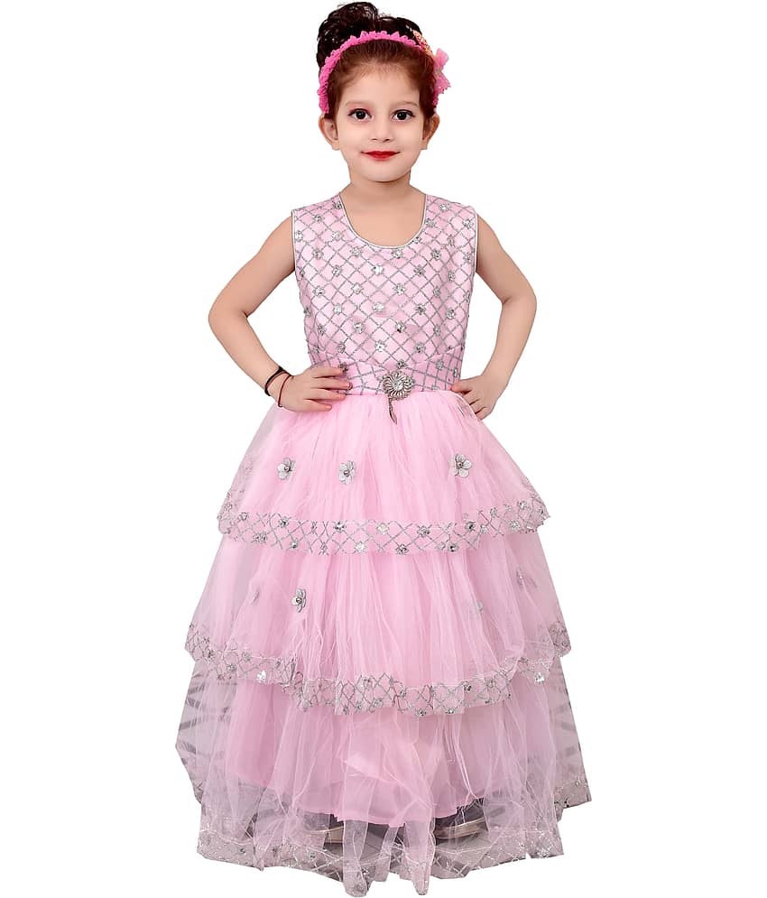 Arshia Fashions Net For Girls ( , Pink )