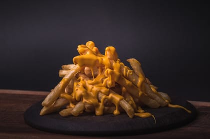 Super cheesy fries