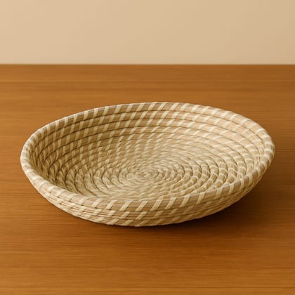 TigerWeave Oval Dining Tray (Pack of 4)