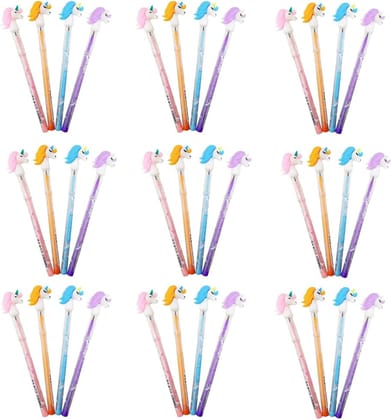 BREEPREE Unicorn Fancy Push Pencils Pack of 24