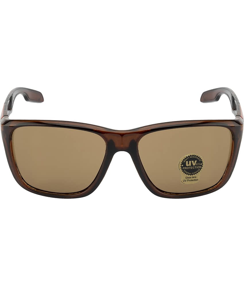 Fair-X Brown Square Sunglasses ( Pack of 1 )