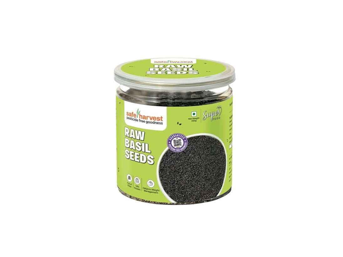 Safe Harvest Pesticide Free Basil Seeds 250g