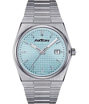 Axton Silver Metal Analog Men's Watch