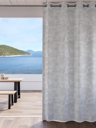 DDECOR - 100% Polyester Door 7 Ft|135 CM X 225 CM| - Grey